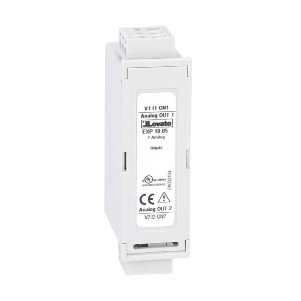 Lovato EXP1005 EXP MOD 2 ANALOG OUTPUTS 0/4-20mA OR 0...5/10V