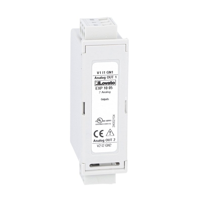 Lovato EXP1005 EXP MOD 2 ANALOG OUTPUTS 0/4-20mA OR 0...5/10V