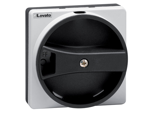 Lovato GAX61B BLACK PADLOCKABLE HANDLE SCREW FIXING NEMA4X