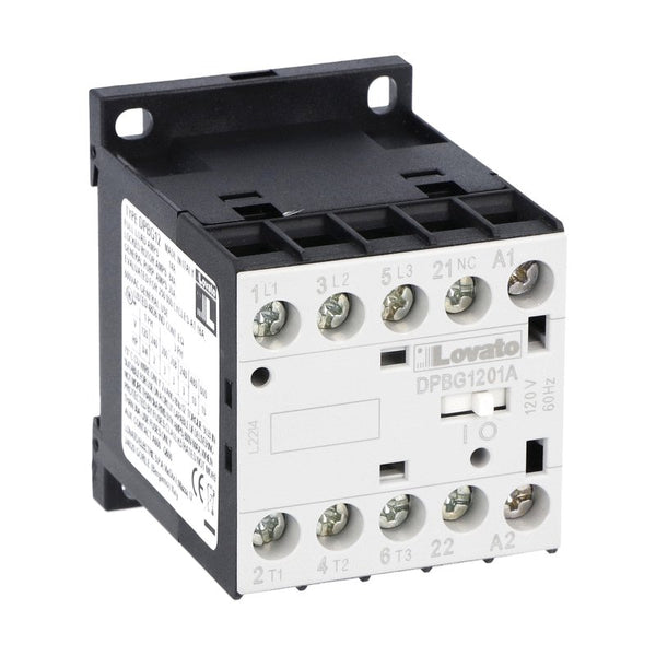 Lovato DPBG1201A23060 3P DP MINI CONTACTOR 14A 1NC 230V AC COIL
