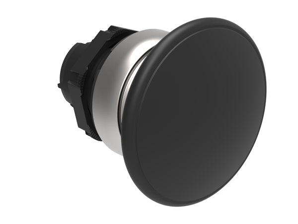 Lovato LPCB6142 MUSHROOM PLASTIC MOMENT. 40mm BLACK