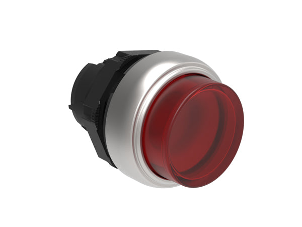 Lovato LPCQL204 ILLUM. LATCHING P.B. EXT. PLASTIC PUSH TO RELEASE RED