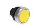 Lovato LPCQ105 LATCHING P.B. FLUSH PLASTIC PUSH TO RELEASE YELLOW