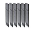 Lovato GLX902 1P PHASE BARRIER 6-PIECE SET FOR GL0320...GL0630