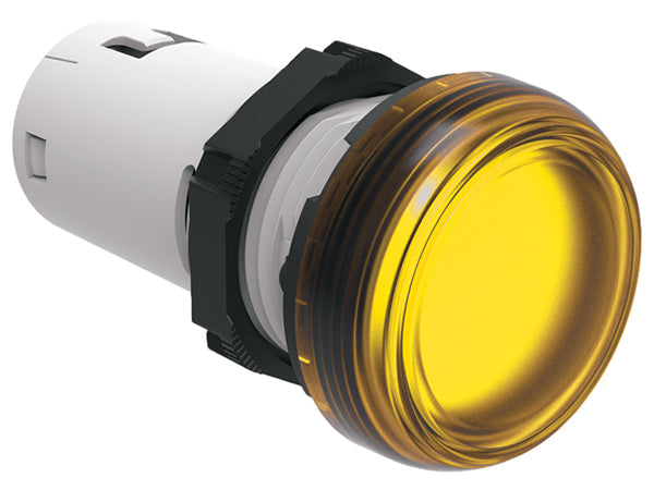 Lovato LPMLA5 MONOBLOCK LED NEMA 4X 12VAC/DC YELLOW