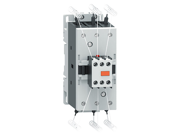 Lovato BFK5000A02460 3P CONTACTOR 58A FOR P.F. CORRECTION 24V AC COIL