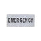 Lovato LPXAGB223 LABEL 'EMERGENCY' FOR LPXAU100 & LPFXAU100... LEGEND HOLDER