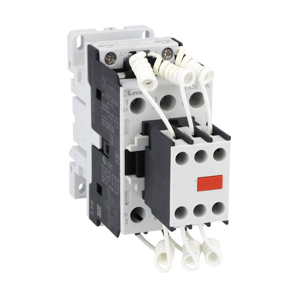 Lovato BFK3800A46060 3P CONTACTOR 43A FOR POWER FACTOR CORRECTION 460V AC COIL