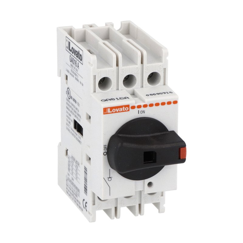 Lovato GA025A 3P DISC 25A DIRECT OPERATION EXTENSIBLE