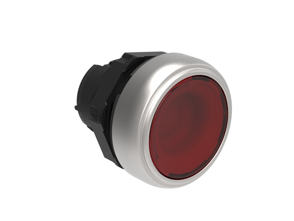 Lovato LPCBL104 ILLUM. P.B. FLUSH PLASTIC MOMENT. RED