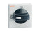 Lovato GAX63KB KNOB BLACK HANDLE PADLOCK RING FIX IP69K