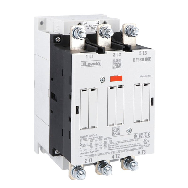 Lovato BF23000E230 3P CONTACTOR 230A AC3 100-250VAC/DC