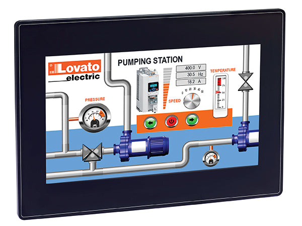 Lovato LRHA10 HMI 10.1 TFT LCD DISPLAY