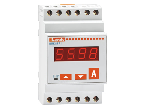Lovato DMK81R1 1PH D/AMMETER 220-240VAC C/W P/R OUT