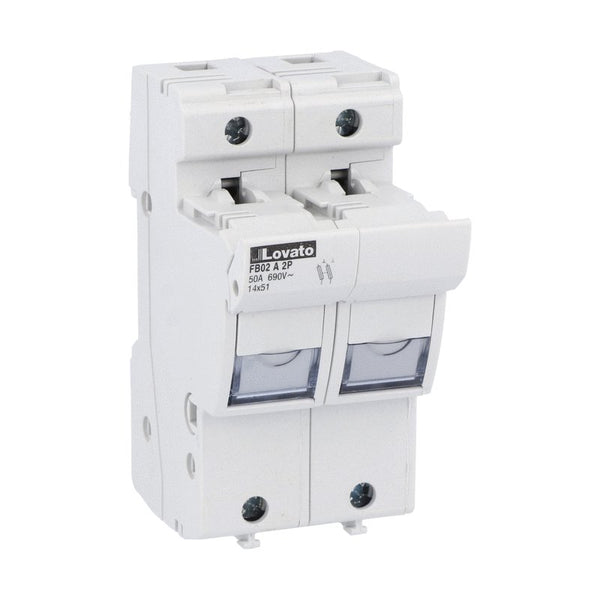 Lovato FB02A2P FUSE HOLDER 14X51 2P 690VAC 50A