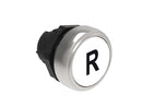 Lovato LPCB1178 P.B. FLUSH PLASTIC MOMENT. W/'R' WHITE