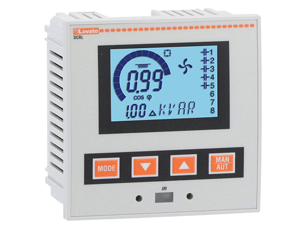 Lovato DCRL5 P.F. CONTROLLER 5 STEP W/OPTICAL PORT