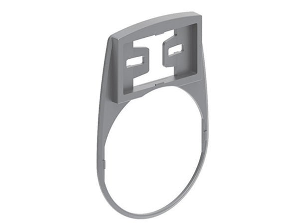 Lovato LPFXAU105G LEGEND HOLDER FOR 15X27MM LABELS FLAT GREY