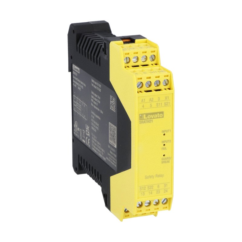 Lovato SRATH21 SAFETY RELAY 2-HAND DEVICES