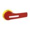 Lovato GLX61 DOOR COUPLING HANDLE RED/YELLOW FOR GL160-315A