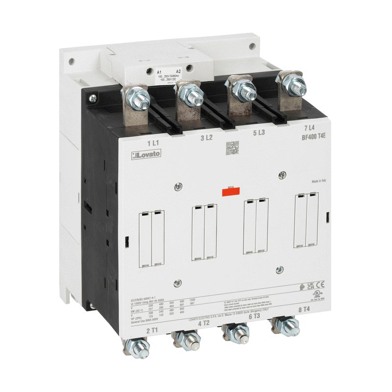 Lovato BF265T4E230 4P CONTACTOR 450A AC1 100...250VAC/DC