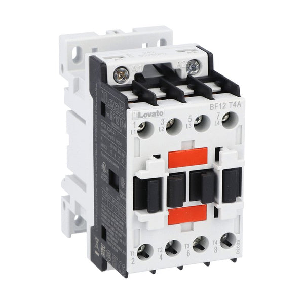 Lovato BF12T4A12060 4P CONTACTOR 12A 4NO 120V AC COIL