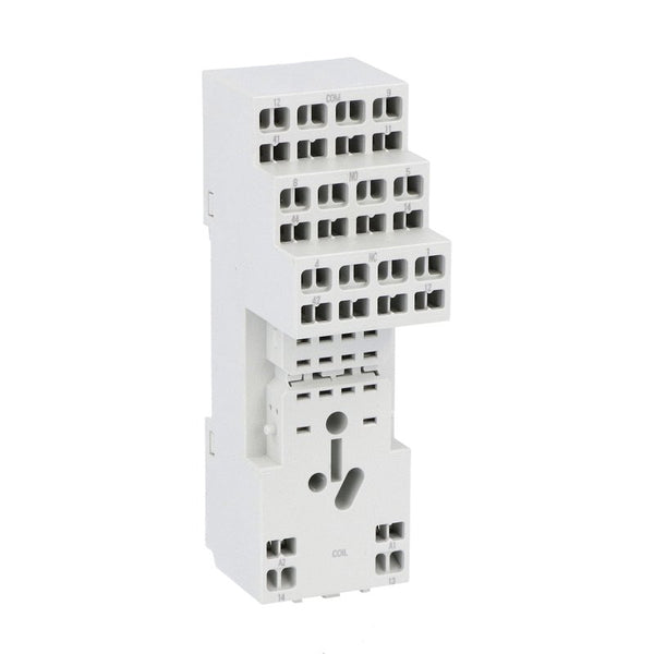 Lovato HR6XS21S SOCKET FOR RELAYS W/2 C/O CONT. SPRING TERMINALS