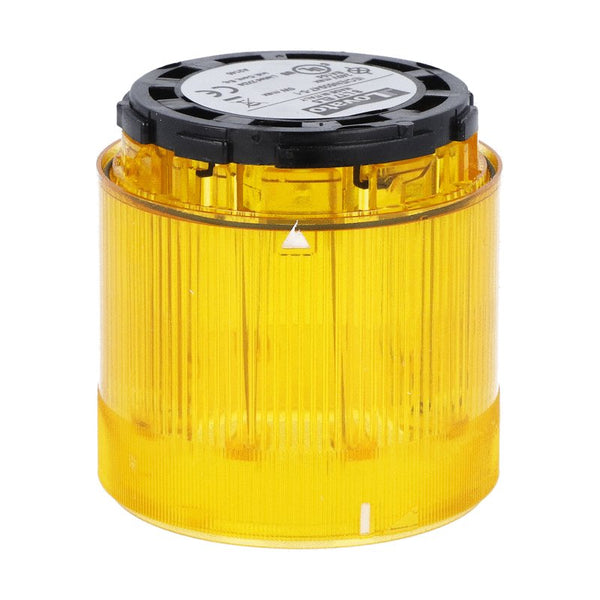 Lovato 8LT7EL5 LIGHT MOD STEADY BA15d SOCKET YELLOW