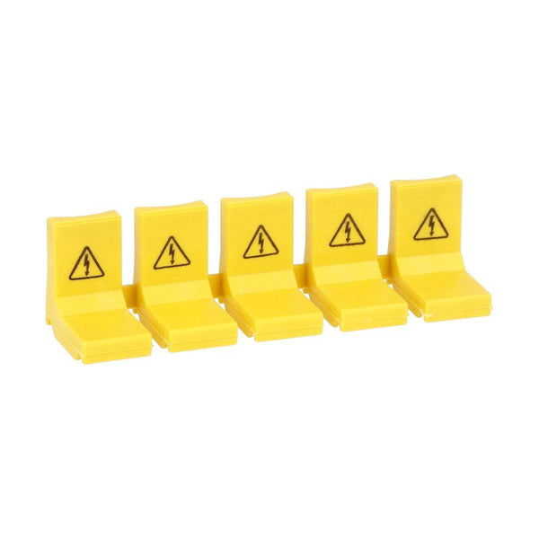 Lovato BRB5W KIT OF 5 INSULATING CAPS FOR UNUSED BAR TERMINALS