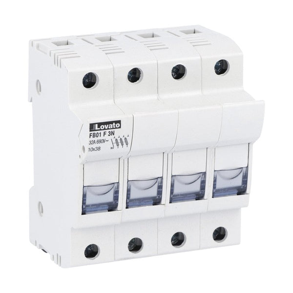 Lovato FB01F3N FUSE HOLDER 3P+N 10X38