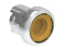 Lovato LPSQL105 ILLUM. LATCH. P.B. FLUSH METAL PUSH TO RELEASE YELLOW