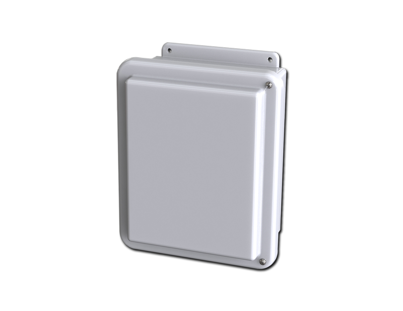 Saginaw SCE-10086FG Fiberglass Enclosure (Hinged Screw Cover)