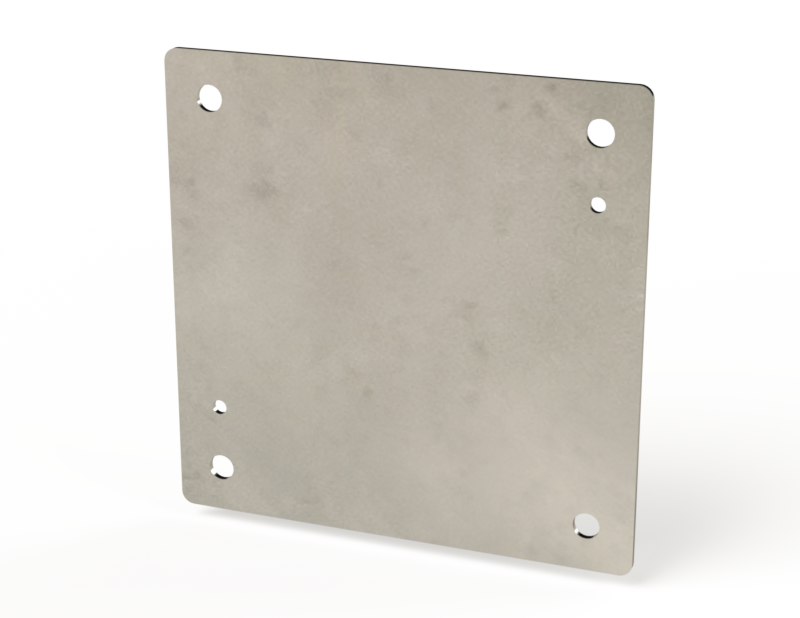 Saginaw SCE-12DLP12GALV Subpanel, Flat Galvannealed