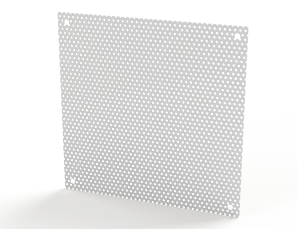 Saginaw SCE-12N12MPP Subpanel, Flat Perforated
