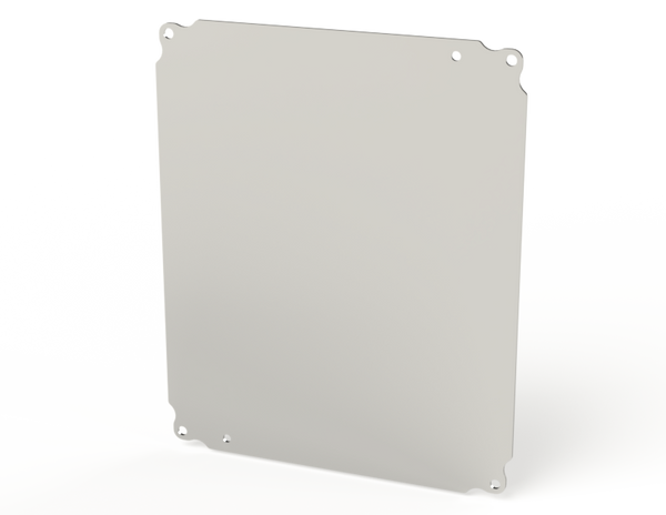 Saginaw SCE-12P10AL Subpanel, Flat Aluminum