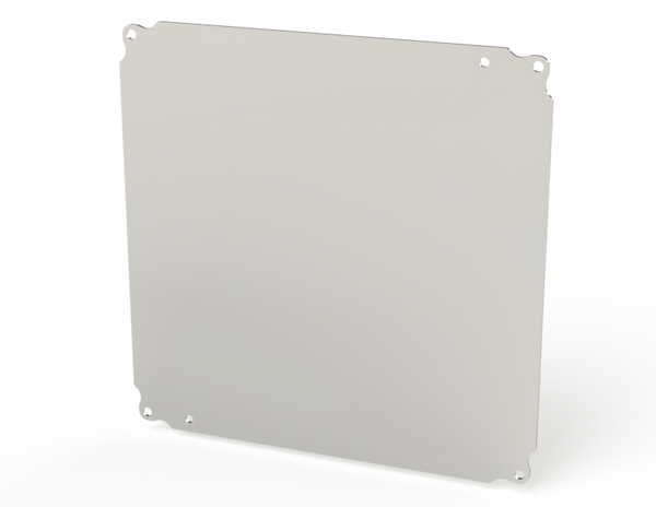Saginaw SCE-12P12AL Subpanel, Flat Aluminum
