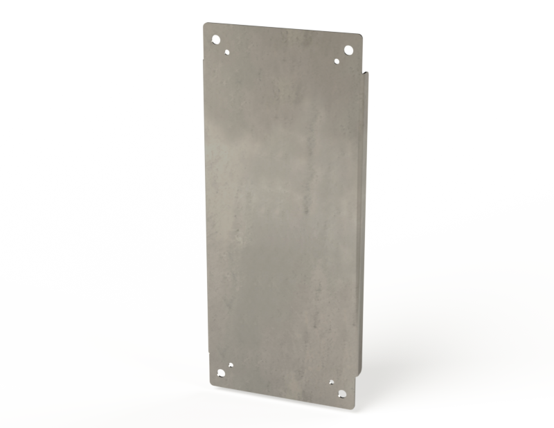 Saginaw SCE-12P24GALV Subpanel, Bent Galvannealed