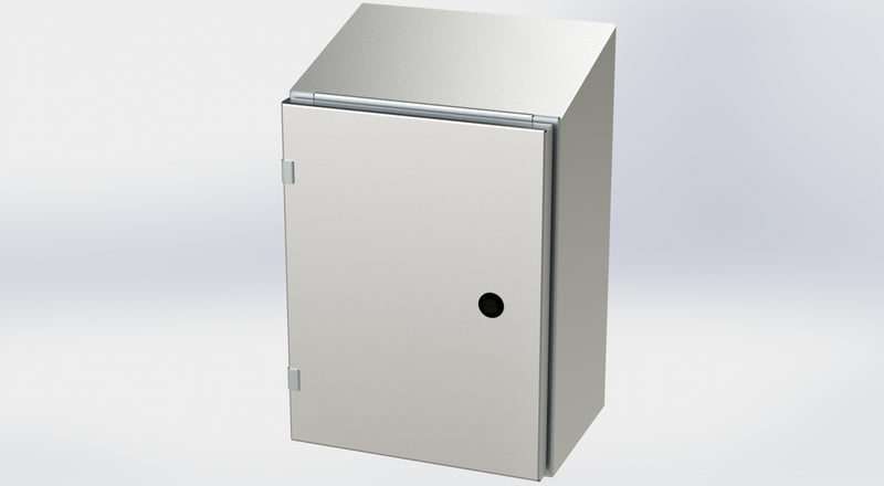 Saginaw SCE-16EL1208SSST S.S. EL Sloping Top Enclosure