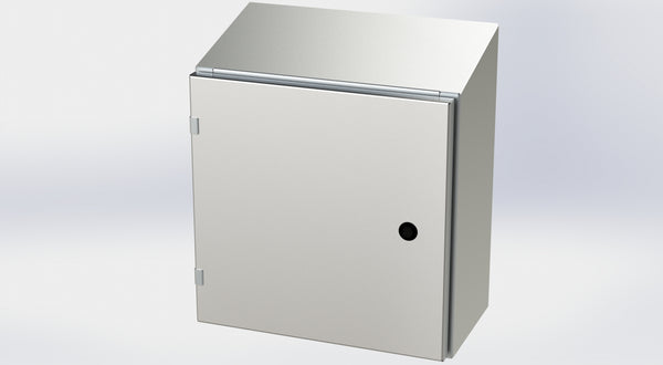Saginaw SCE-16EL1608SSST S.S. EL Sloping Top Enclosure
