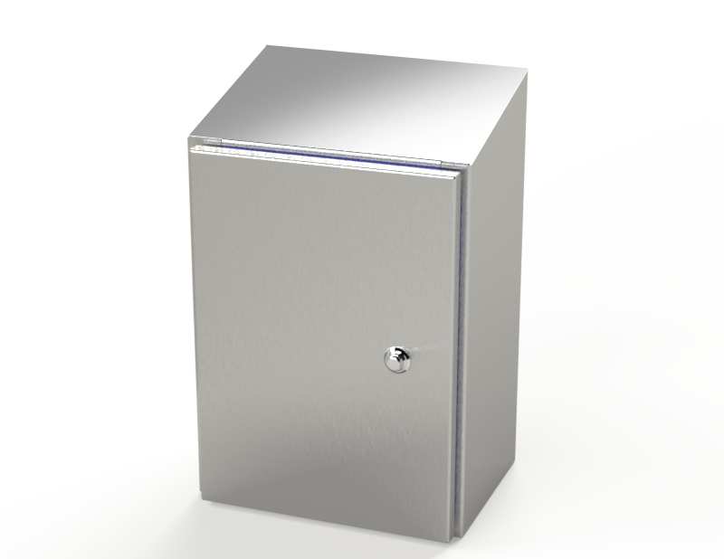 Saginaw SCE-16K1208SSST S.S. Sanitary Sloping Top Enclosure