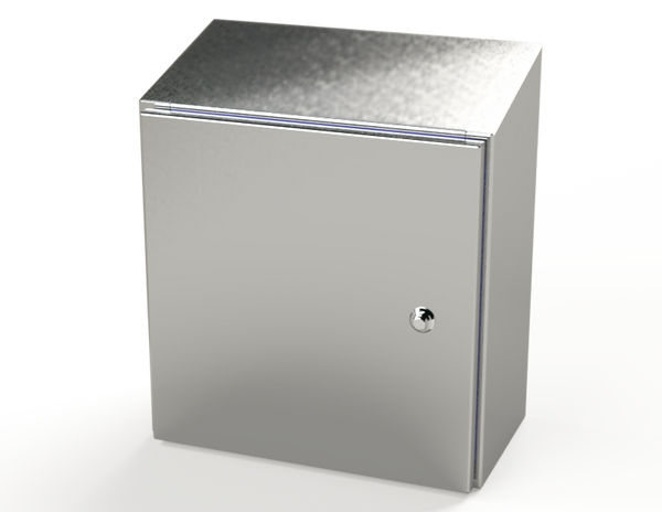 Saginaw SCE-16K1608SSST S.S. Sanitary Sloping Top Enclosure