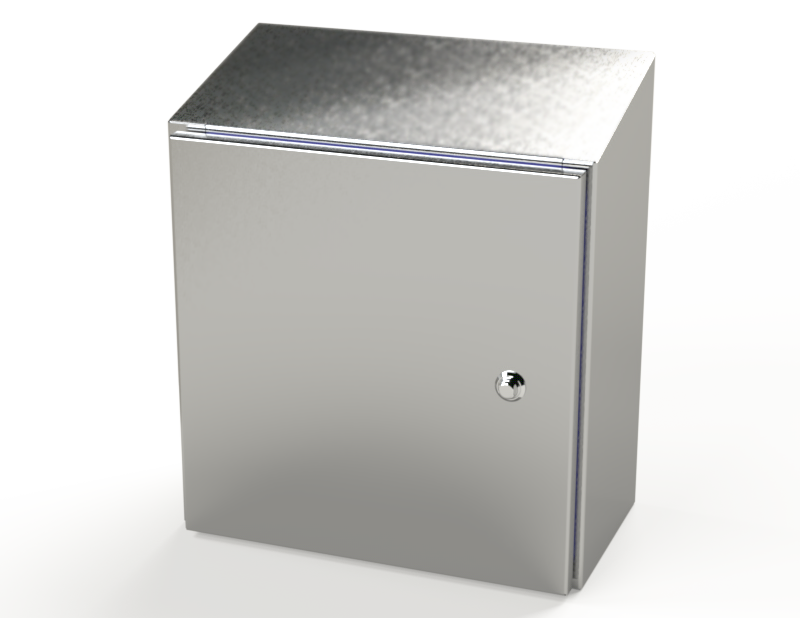 Saginaw SCE-16K1608SSST S.S. Sanitary Sloping Top Enclosure