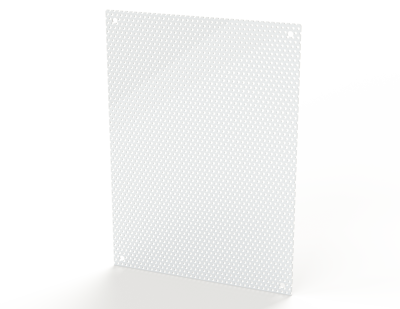 Saginaw SCE-16N12MPP Subpanel, Flat Perforated