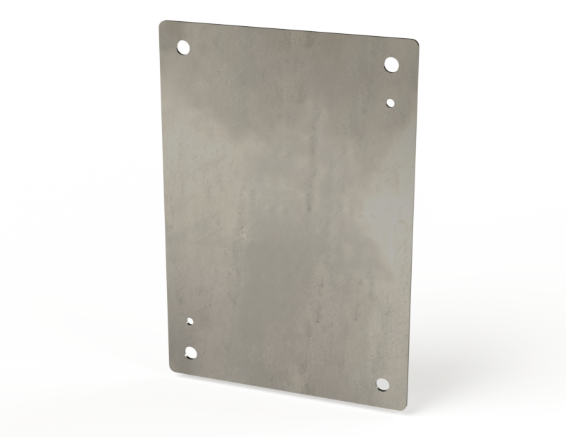 Saginaw SCE-16P12GALV Subpanel, Flat Galvannealed