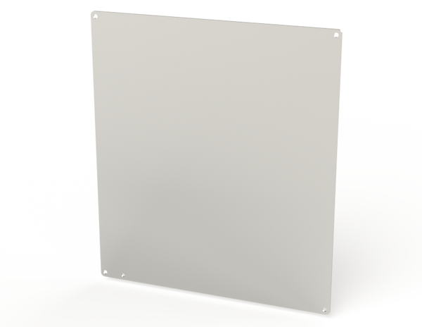 Saginaw SCE-18P16AL Subpanel, Flat Aluminum