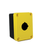 Saginaw SCE-1PBPCYW Polycarbonate PB Enclosure Yellow