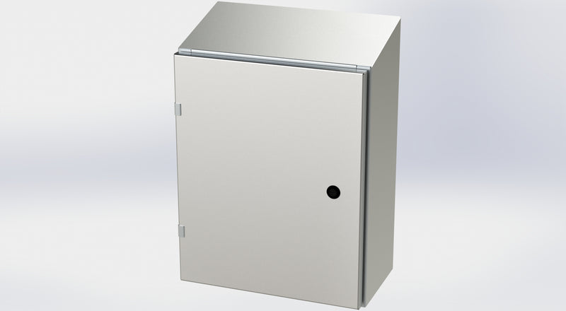 Saginaw SCE-20EL1606SSST S.S. EL Sloping Top Enclosure