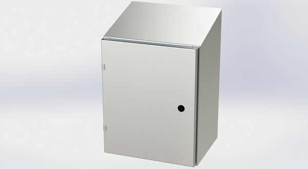 Saginaw SCE-20EL1612SSST S.S. EL Sloping Top Enclosure