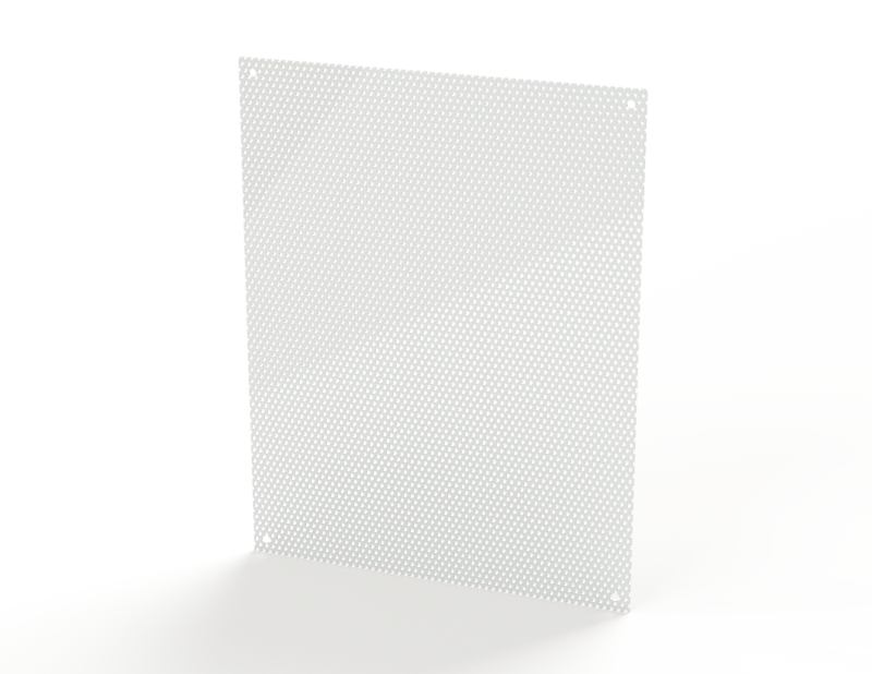 Saginaw SCE-20N16MPP Subpanel, Flat Perforated