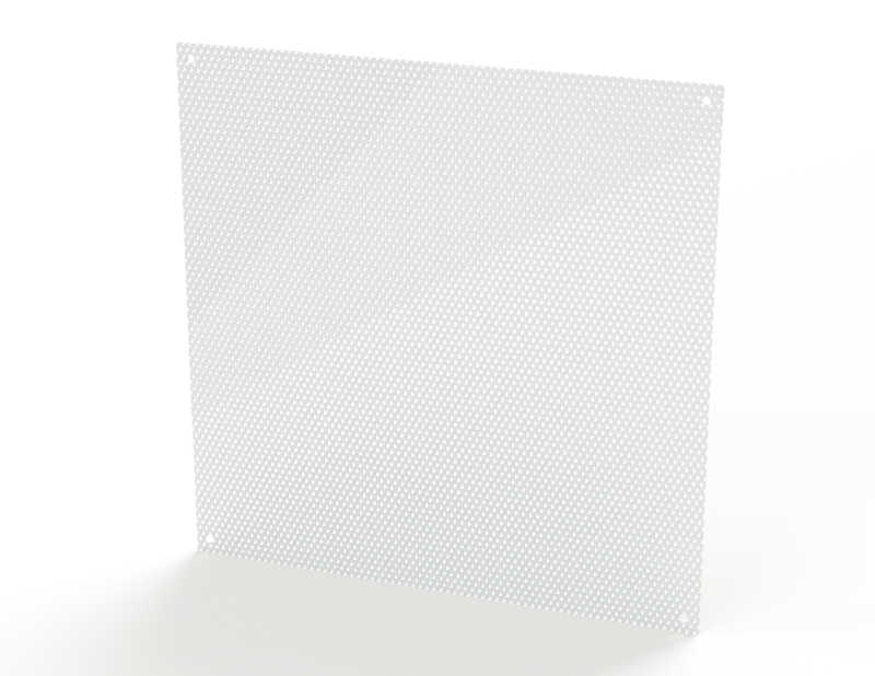 Saginaw SCE-20N20MPP Subpanel, Flat Perforated